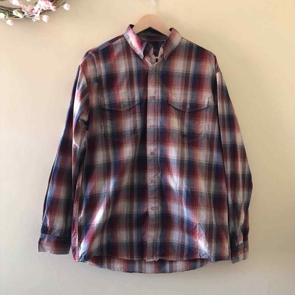 Roper Mens Western Shirt Button Down Long Sleeve Size M